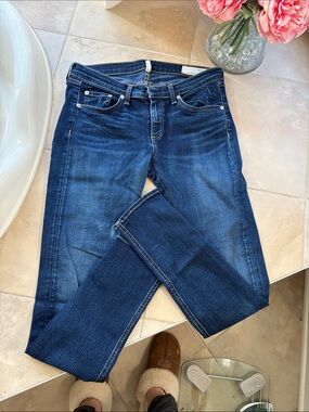 rag & bone Dark Blue Denim Jeans